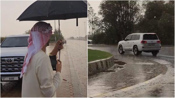 UAE rain alert: Showers may hit these areas till evening; yellow warning issued