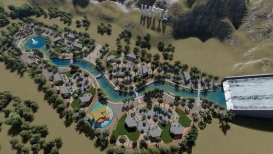 Progress Continues on Hatta Sustainable Waterfalls Project in Dubai