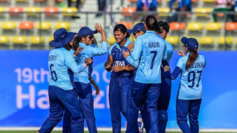 India Clinches Gold in Women’s Cricket at Hangzhou Asian Games