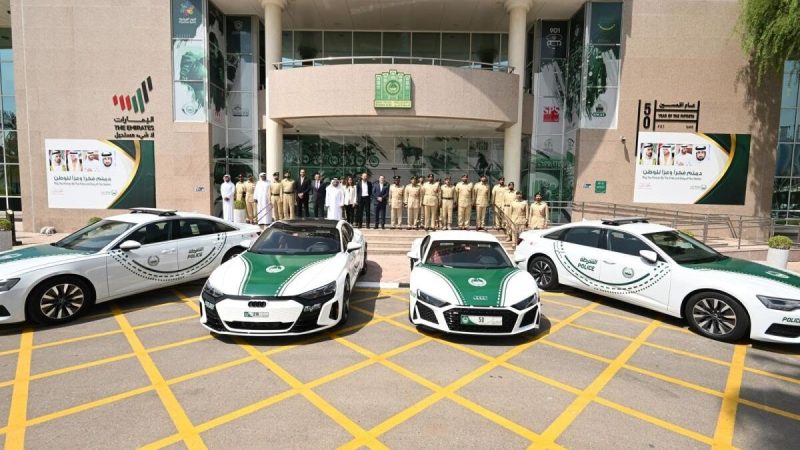 Dubai Police Expands Supercar Fleet with 100 Audi Vehicles