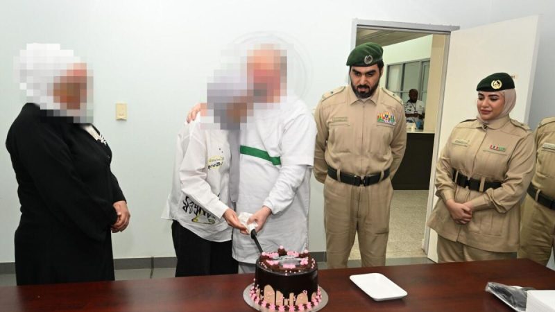 Heartwarming Reunion: Daughter Surprises Father in Dubai Jail on His Birthday After 6-Year Separation