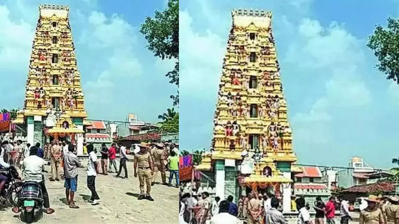 ദളിതര്‍ ക്ഷേത്രത്തില്‍ കയറിയതിന് പിന്നാലെ വിഗ്രഹം മറ്റൊരു ക്ഷേത്രത്തിലേക്ക് മാറ്റി ഗ്രാമവാസികള്‍