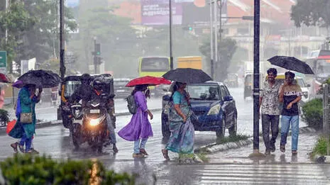 സംസ്ഥാനത്ത് ഇന്നുമുതല്‍ ശക്തമായ മഴക്ക് സാധ്യത